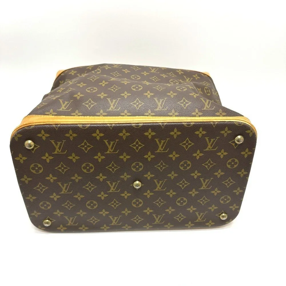LOUIS VUITTON Brown Monogram Canvas Boston Bag